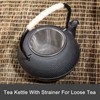 40.6oz Cast Iron Teapot, Japanese Tetsubin Tea Kettle for Stovetop