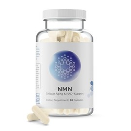 InfiniWell Suplemento NMN - Suplemento alternativo NAD+ con resveratrol y pterostilbeno - Apoya la producción de NAD+ - Apoyo antienvejecimiento para 