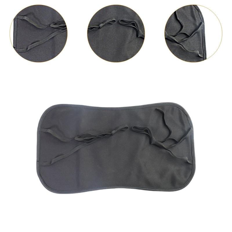 Harilla Rizinusölpackung Wickel, elastische Gurte bequeme Baumwollwaschabsbare -Rizinusöl -Wrap -Leckschutz