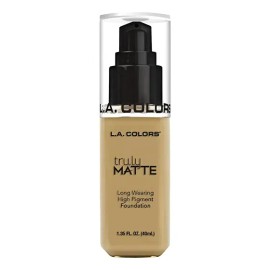 Base De Maquillaje Liquido La Color Truly Mate Cobertura 40g Nude