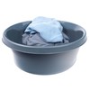 KADAX Matte Plastic Washing Bowl, Plastic Bowl, Round Washing Bowl,