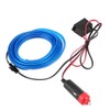 KIMISS DC 12V Car Panel Neon Lamp Strip Blue Cold