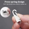 Zipper Pull Replacement Metal Zipper Handle Mend Fixer Tab Repair