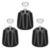 Set of 3 Shower Knob Replacement Metal Bathtub Knobs Replacement