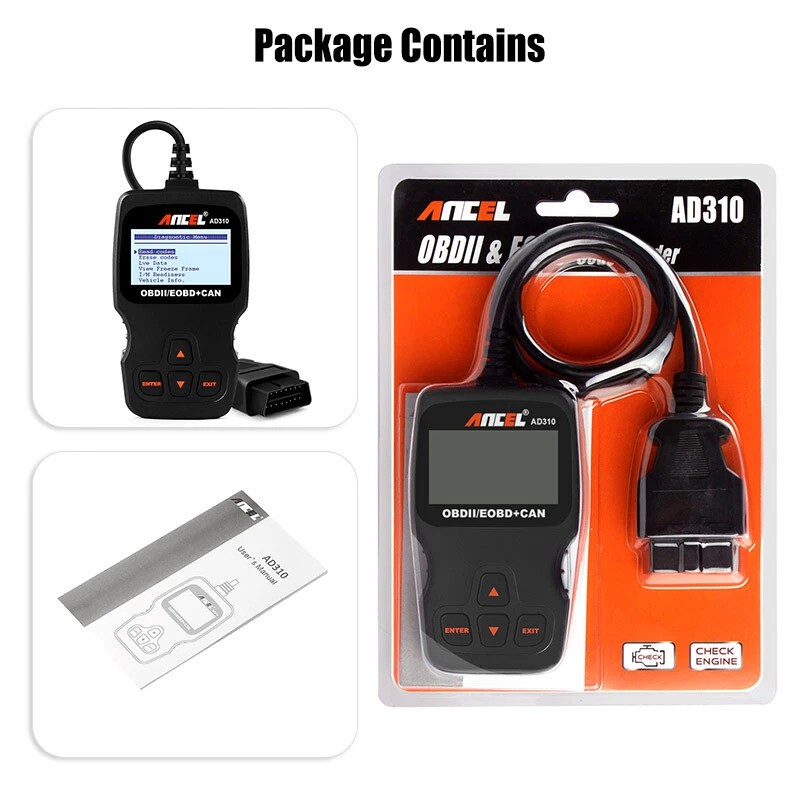 ANCEL AD310 OBD2 Scanner Engine Fault Code Reader Diagnostic Classic