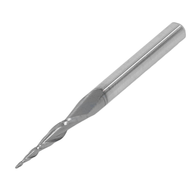 Ball Nose Cutter CNC Spiral Tapered Tungsten Steel Extended End