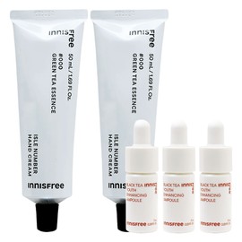 Innisfree Isle Number Hand Cream Green Tea Things 50ml 2pcs+ / 이니스프리 아일 넘버 핸드크림 그린티에썽스 50ml 2개+