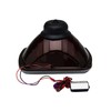Octane Lighting 7X6 Inch Amber SMD LED Glass/Metal Headlight Halogen