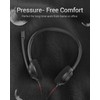 NUBWO USB Headset with Microphone for Laptop PC, Headphones with