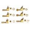 6Pcs Full Closed Guitar Tuning Key Accurate Fast Operation Stable
