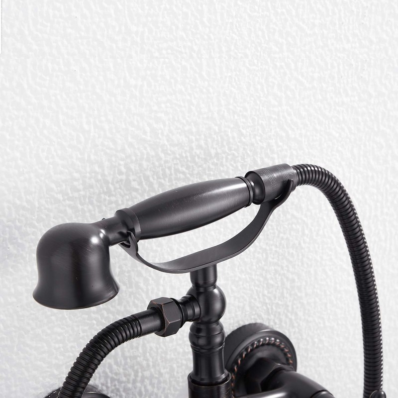 Oil Rubbed Bronze Tub Faucet GGStudy Clawfoot Bathtub Faucet Wall