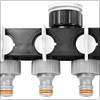 Adjustable Garden Hose Splitter 4 Way Sockets