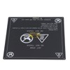 12V 1.2Ω 3D Printer Aluminum Plate with Hotbed Cable Heated
