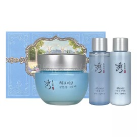 Suyuhan 수려한 효비담 수분샘 크림 대용량 150ml 어드밴스드 특별 기획세트 Sleek Hyobidam Moisture Essence Cream Large Size 150ml Advanced Special Edition Set