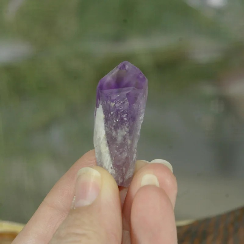 Natural Bahia Amethyst Scepter Amethyst Point Raw Amethyst Points Raw