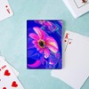CafePress Pink Floral Abstract Standard Size Playing Cards