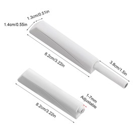 Magnetic Push Latches, 4/6 Pieces Push to Open, Heavy Duty Push Lock Hardware with Mounting Screws for Hidden Doors, Cabinets, RV Drawers, Kitchen Cabinets