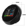 6-in-1 Carbon Monoxide Detector Portable LED Display CO2 TVOC HCHO