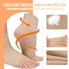 IKOPFLN 1 Paar Knöchelbandage Gel Heel Socken Knöchelschutz Fußgelenkbandage Ferse