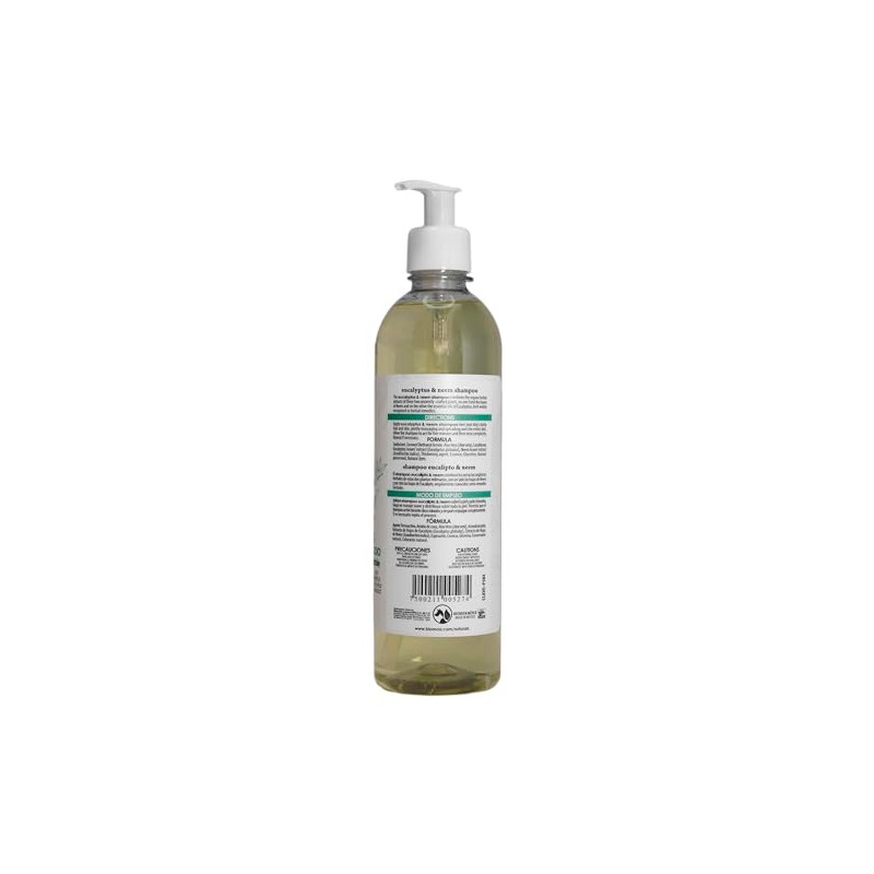 BIOMAA Shampoo Natural´s Hojas de Neem y Eucalipto 17.6oz/500mL