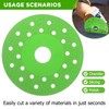 Lothee 5 Pcs Rock Slab Grinding Disc, 4 Inch Glass
