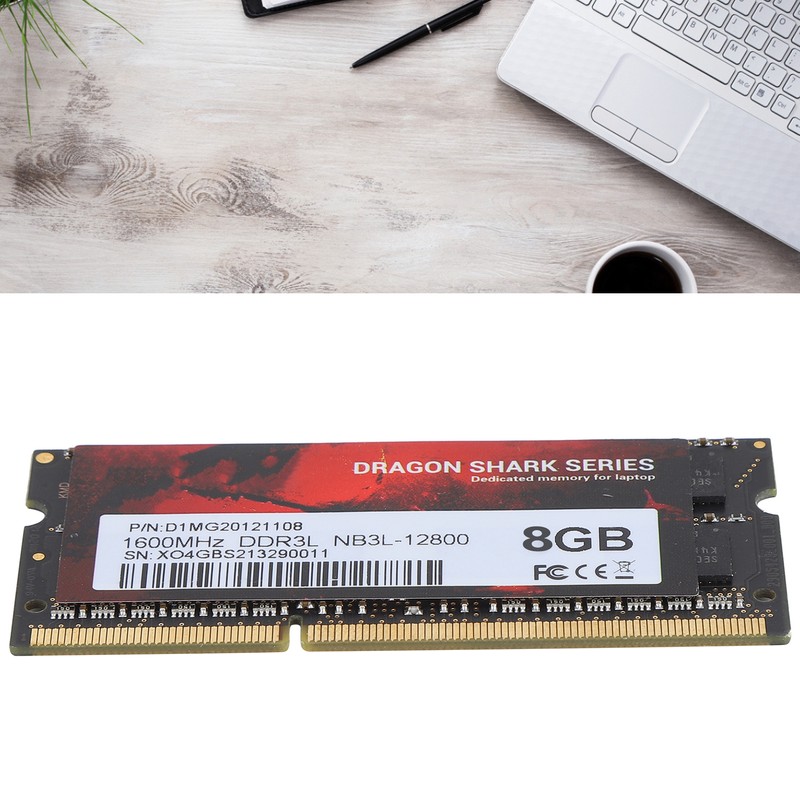 DDR3L RAM Slim Aluminum High Performance DDR3L‑1600MHz NB3L‑12800 Notebook Memory8GB