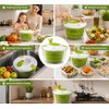 Manual Salad Spinner for Washing & Drying Vegetables – Large