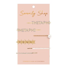 Theta Phi Alpha - Sorority Hair Clips - 6/pack