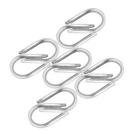 IMAGINE Pack of 10 (Size Selectable: 1/8 Inch 5/32 Inch 3/16 Inch 1/4 Inch 1/6 Inch) 304 Stainless Steel Cable Thimble Heart Thimble Cable Steel Wire Rope Rigging Material (M4:5/32")
