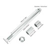 15mm 220mm Front Rear Axle with 2 Bushing Polished Housing