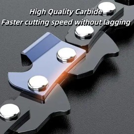 5 Pack 14 Inch Chainsaw Chain 52 Drive Links, .050" Gauge, 3/8" LP pitch, 14-Inch Replacement Chainsaw Chains Low-Kickback Fits Craftsman, Echo, Poulan, Ryobi and more