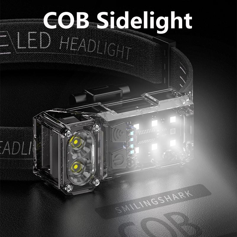 smilingshark 【TD-0171】Smilingshark multifunctional headlights, induction function, magnetic suction function, 180°rotating