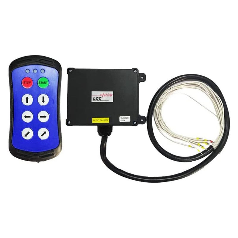 A600 Wireless Crane Remote Control Electric Chain Hoist 6 Button
