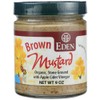 Eden Foods Mustard, Og, Brown, Glass, 9-Ounce (Pack of 6)
