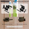 HILLMASTER Double Sided Gate Latch for Wooden Fence,Heavy Duty Swinging