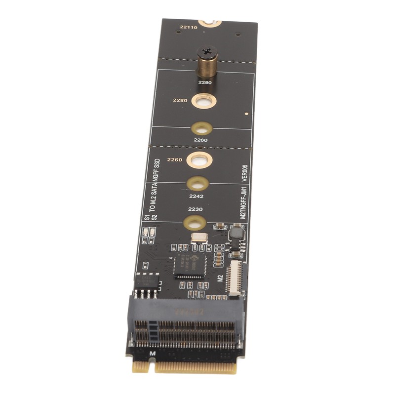 M.2 SATA NGFF Expansion Card SATA3.0 6Gbps Plug and Play