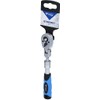BRILLIANT TOOLS BT020997 1/4 Inch Telescopic Reversible Ratchet with Flexible