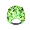 Kids Neon Green Black Fashion Spyder NY Baseball Cap 7