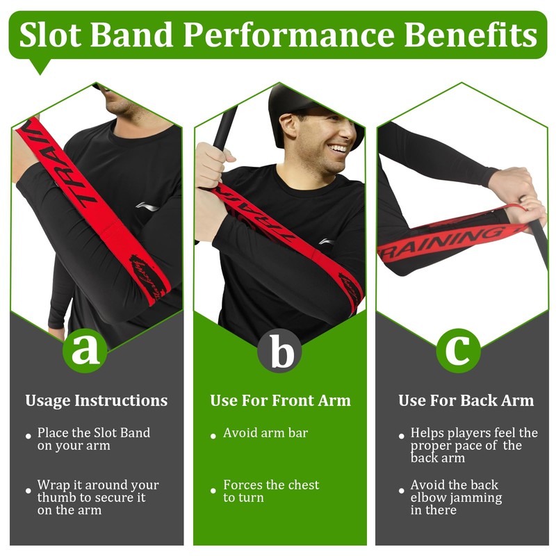 HOTETRI Baseball/Softball Training Equipment for Batting Training, Swing Trainer Aid,