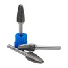 SF-5 Tungsten Carbide Burr Tree Shape Radius End Double Cut