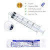 12 Pack 20ml Plastic Luer Lock Syringe, Measuring Syringe Individually