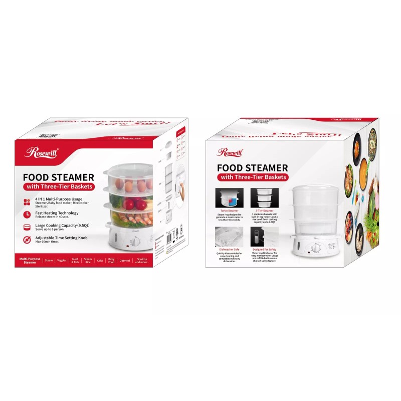 Rosewill 4 in 1 Electric Food Steamer Baby food maker,