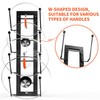 Cisily 8 Layers of Adjustable Pot Lid Organizer Rack for