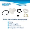 HQRP Washer Agitator Dogs Cam Repair Kit compatible with Amana