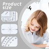 Pack of 2 Protractor, Military Plan Pointer, Template for Tactical