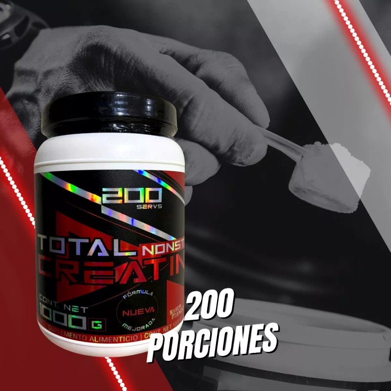 Total Creatina Monohidratada Total 1 Kg Varios Sabores