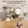 Flapping Chirping Bird Cat Toy - Interactive Flying Flappy Bird