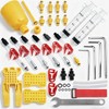 CYCOBYCO Hydraulic Disc Brake Bleed Kit, Universal Mineral Oil Bleeding