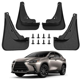 Norand Mud Flaps for NX 2022-2023 NX250 NX350 350h 450h Mud Guards Splash Guards Tire Protector Mudguard Accessories Front & Rear 4pcs Set 2022 2023