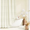 Dynamene Extra Wide Shower Curtain - 108x72 Inches Width Tufted